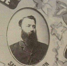 Portrait of Thomas Sleight from the October 1885 British Mission composite